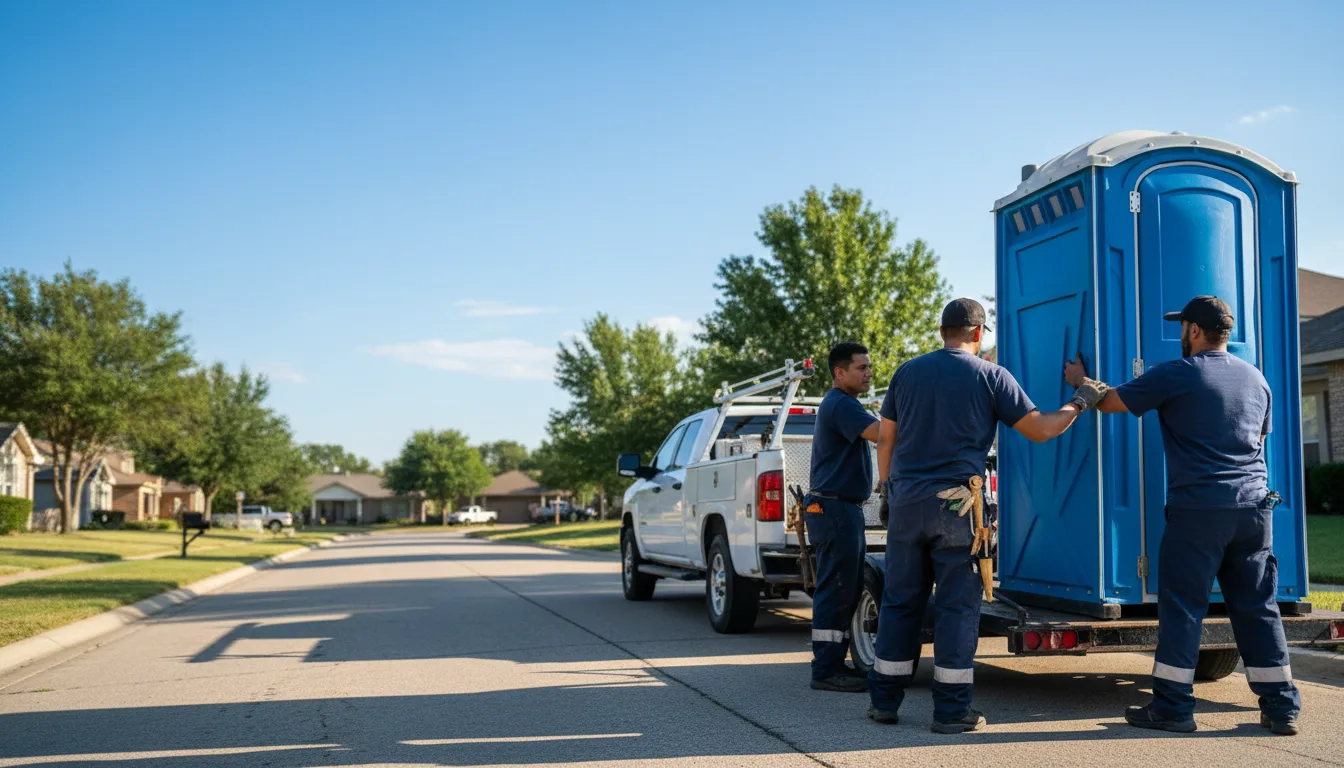 Portable Toilet Rental in Coolidge, TX near me